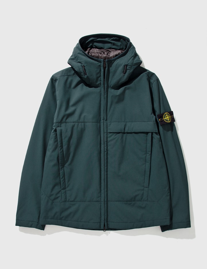 Stone Island Shell R Stone Island - Soft Shell-R_E.DYE® Hooded Jacket | HBX