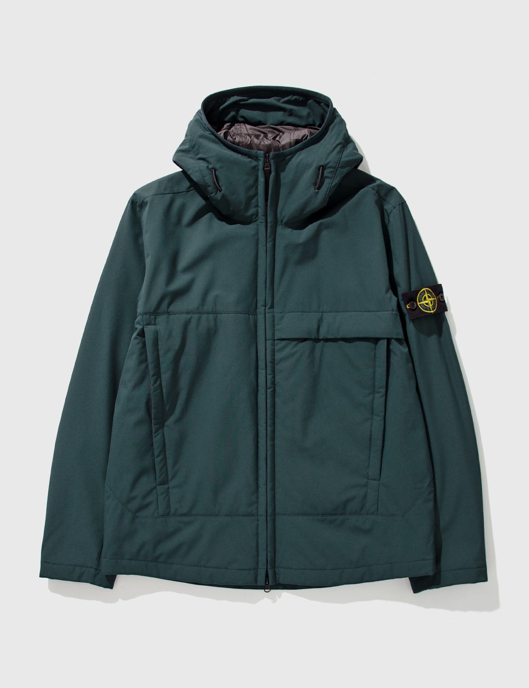 Stone Island - Soft Shell-R_E.DYE® Hooded Jacket | HBX