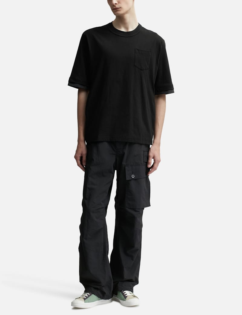 Sacai - Cotton Jersey T-shirt | HBX - Globally Curated