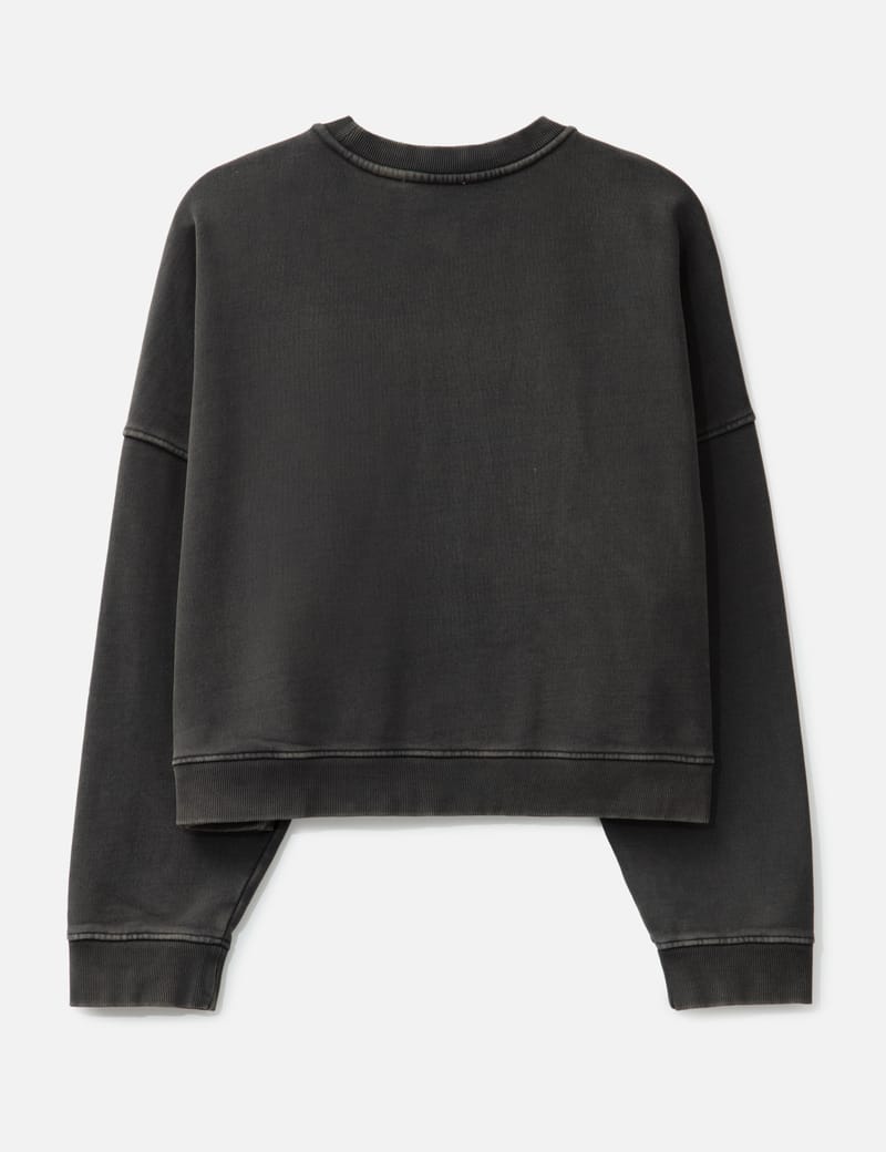 Entire Studios Box Crew Washed Black - Heavyweight organic cotton