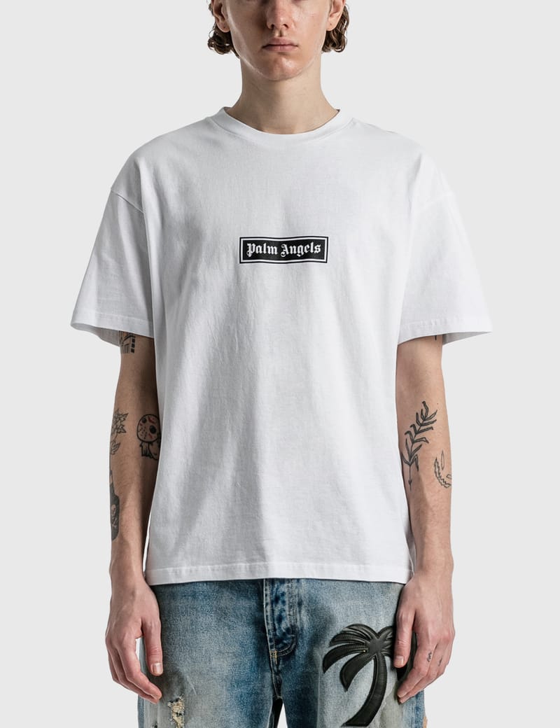 Palm Angels - Palm Angels Box Logo T-shirt | HBX - Globally