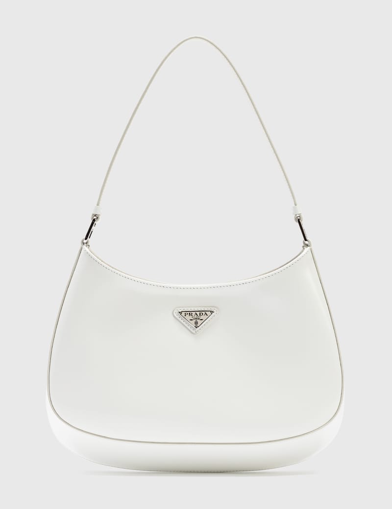 Prada Cleo Brushed Leather Shoulder Bag HBX