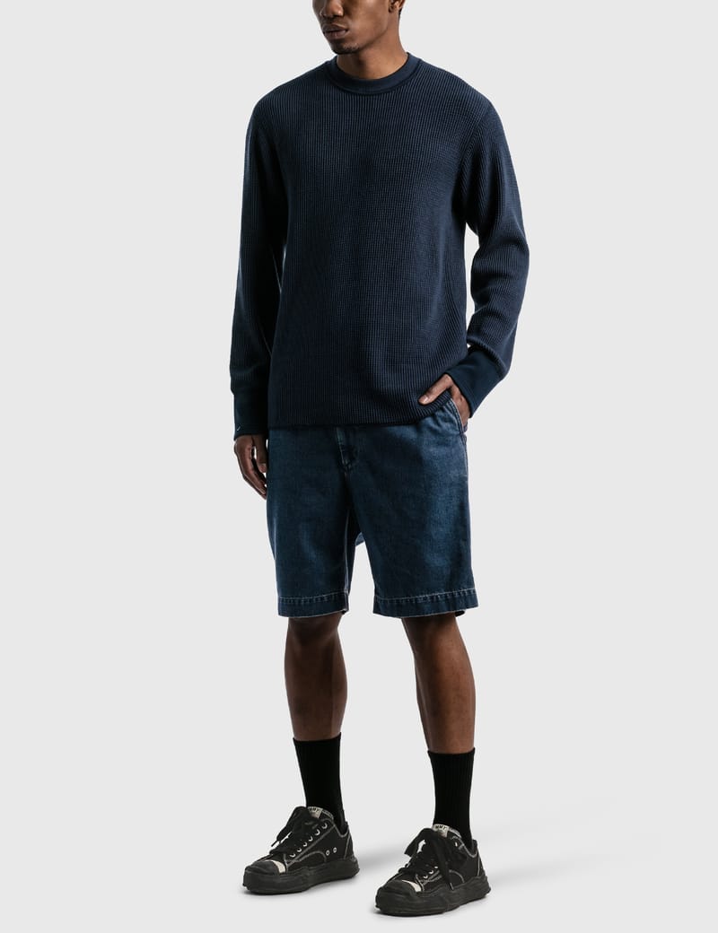 Nanamica - Denim Easy Shorts | HBX - Globally Curated