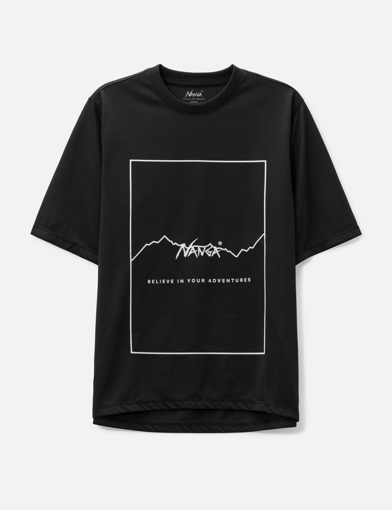 Nanga - Dry Mix Frame Logo T-shirt | HBX - HYPEBEAST 為您搜羅全球 