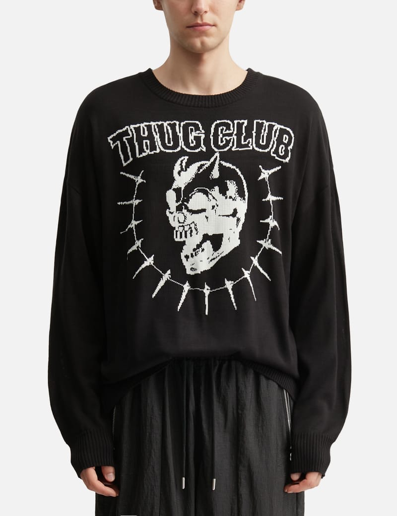 Thug Club ポロニット24AW org.jpg
