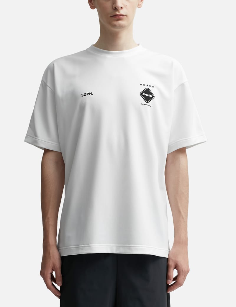 F.C. Real Bristol - Big Logo Wide T-shirt | HBX - HYPEBEAST 為您 
