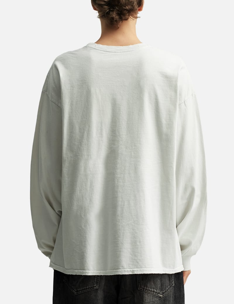 ANCELLM Bridge Long Sleeve T-shirt - Relaxed, worn-in cotton with