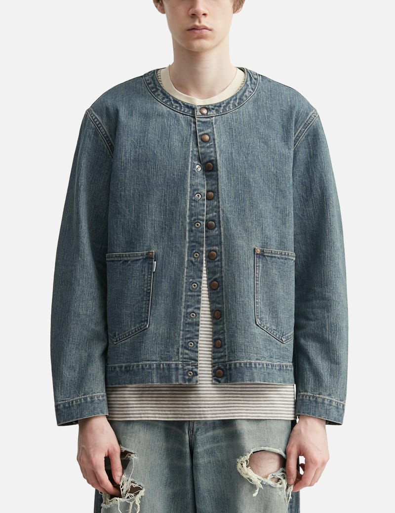 SUGARHILL Half Zip Hoodie - 日本製のパープル綿ハーフジップフーディ