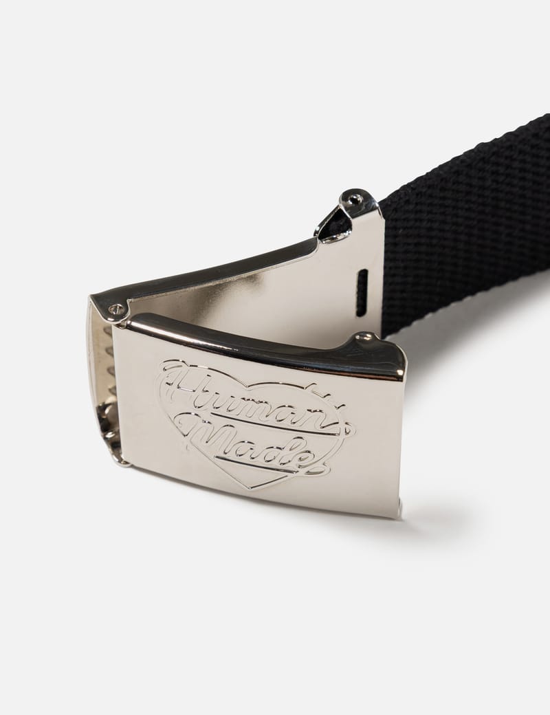 Human Made Web Belt - ミリタリー着想のリバーシブルコットンベルト