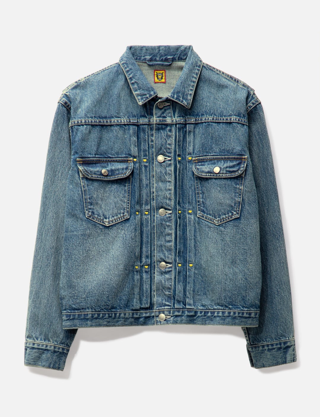 Human Made - Storm Cowboy Denim Jacket | HBX - Globally Curated Fashion and  Lifestyle by Hypebeast