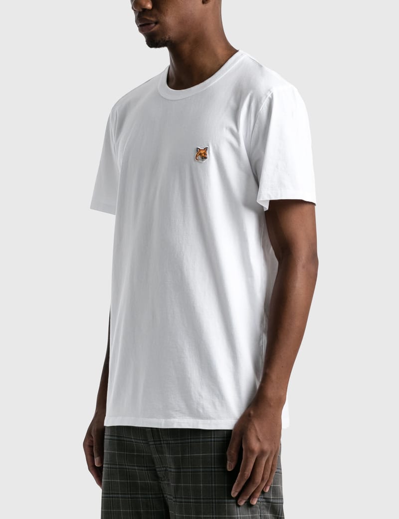 Maison Kitsuné - Fox Head Patch Classic T-shirt | HBX - Globally