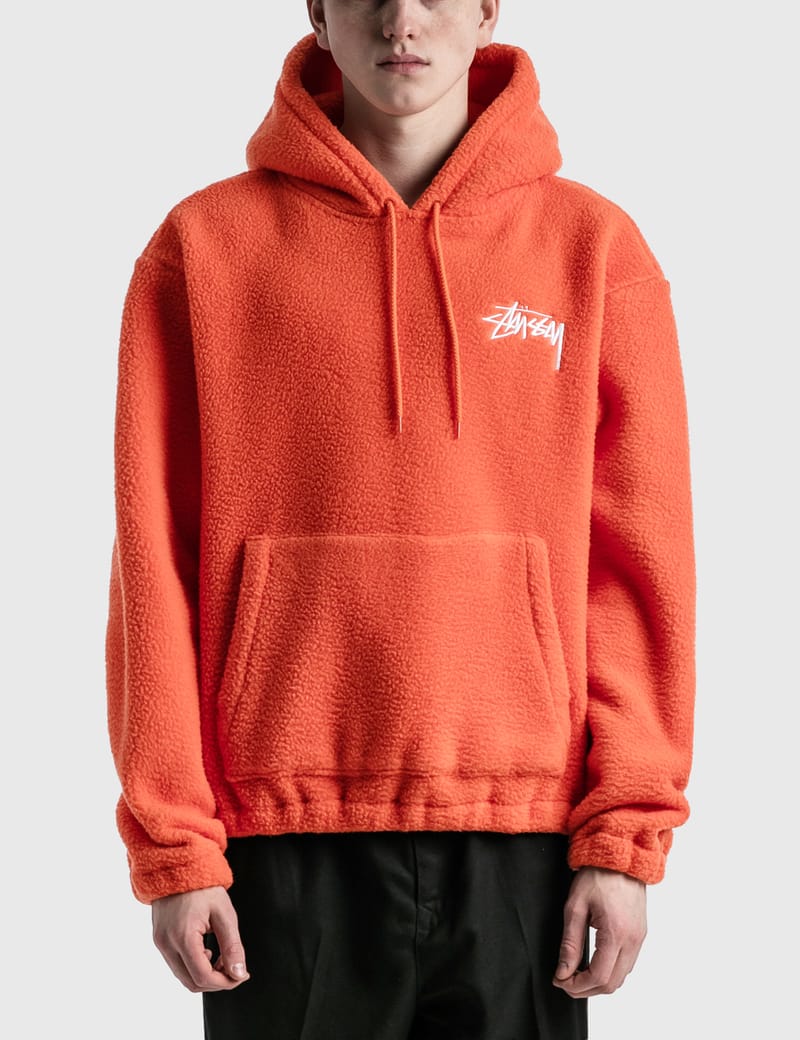 パーカー stussy Bronson Polar Fleece Hood Stüssy - Bronson Polar Fleece Hoodie | HBX