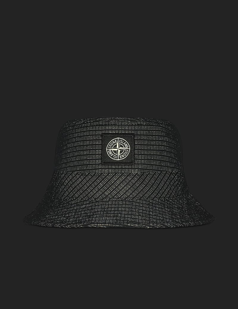 Stone Island - Reflective Weave Ripstop Bucket Hat | HBX