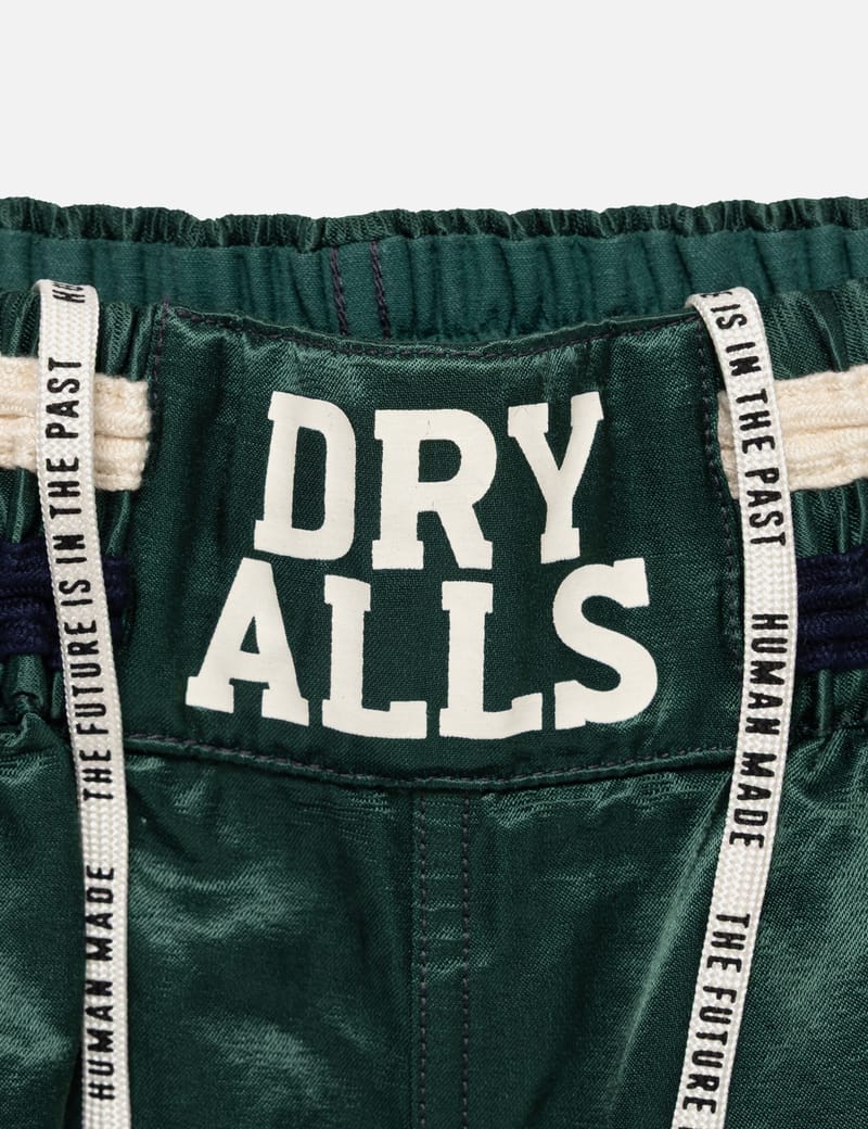 Human Made Game Shorts - Cotton-rayon satin shorts with logo