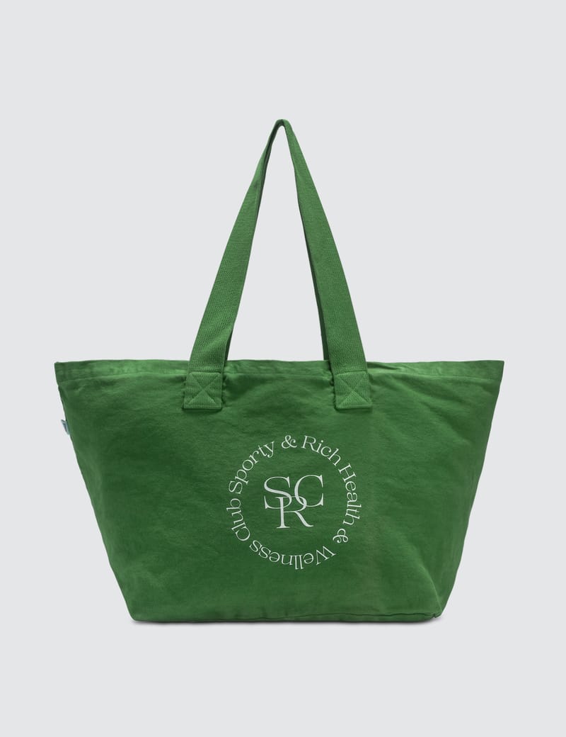 Sporty & Rich - SRWC Logo Tote Bag | HBX - ハイプビースト