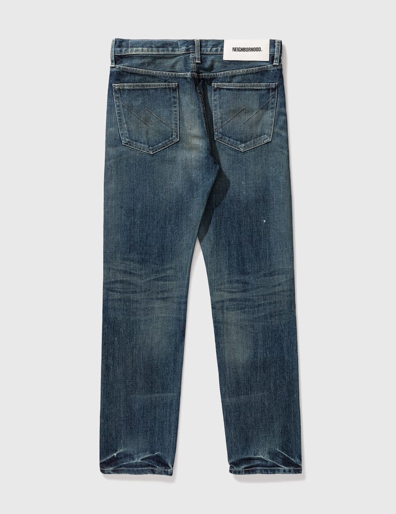 NEIGHBORHOOD - Washed D.P Narrow Jeans | HBX - HYPEBEAST 為您搜羅