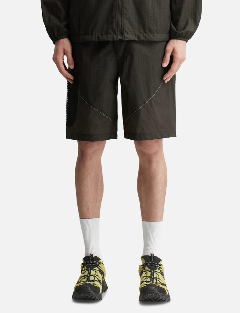 and wander Breath Rip Short Pants - Rugged ripstop shorts with a