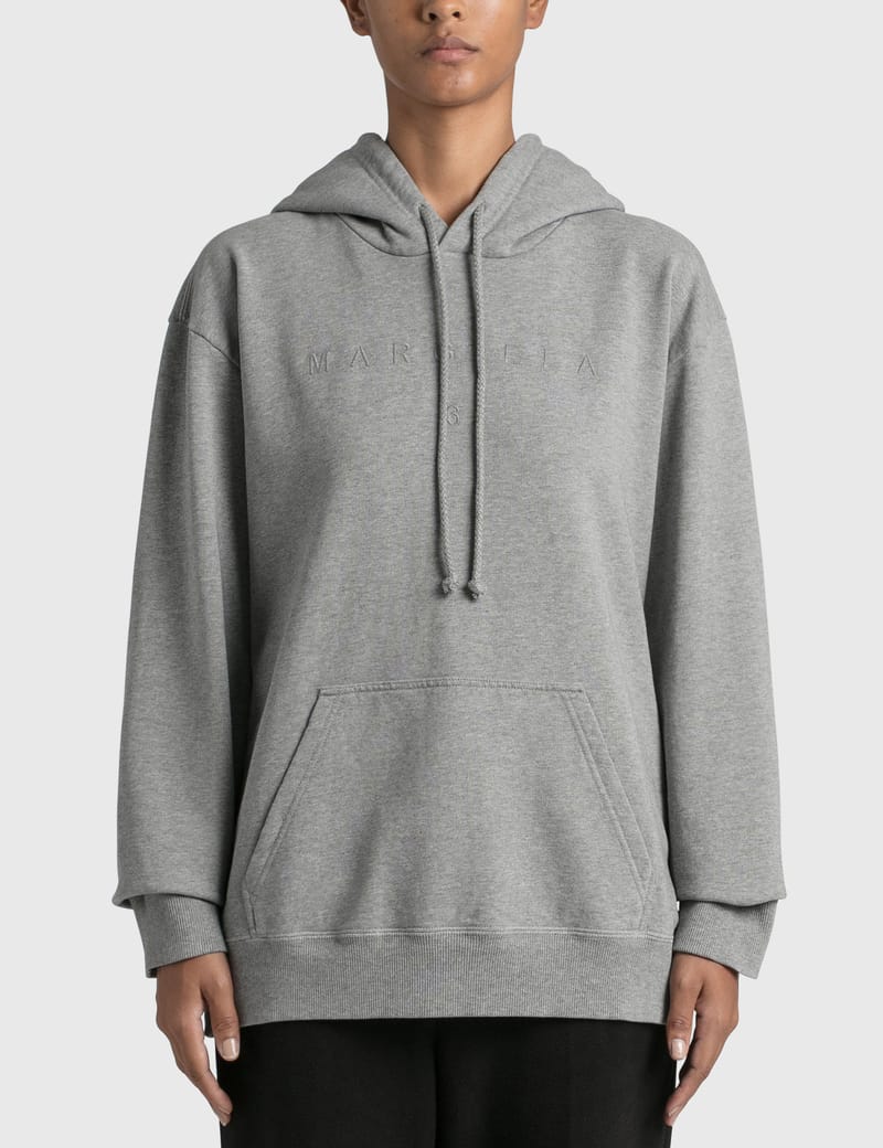 MM6 Maison Margiela - Logo Hoodie | HBX - Globally Curated Fashion