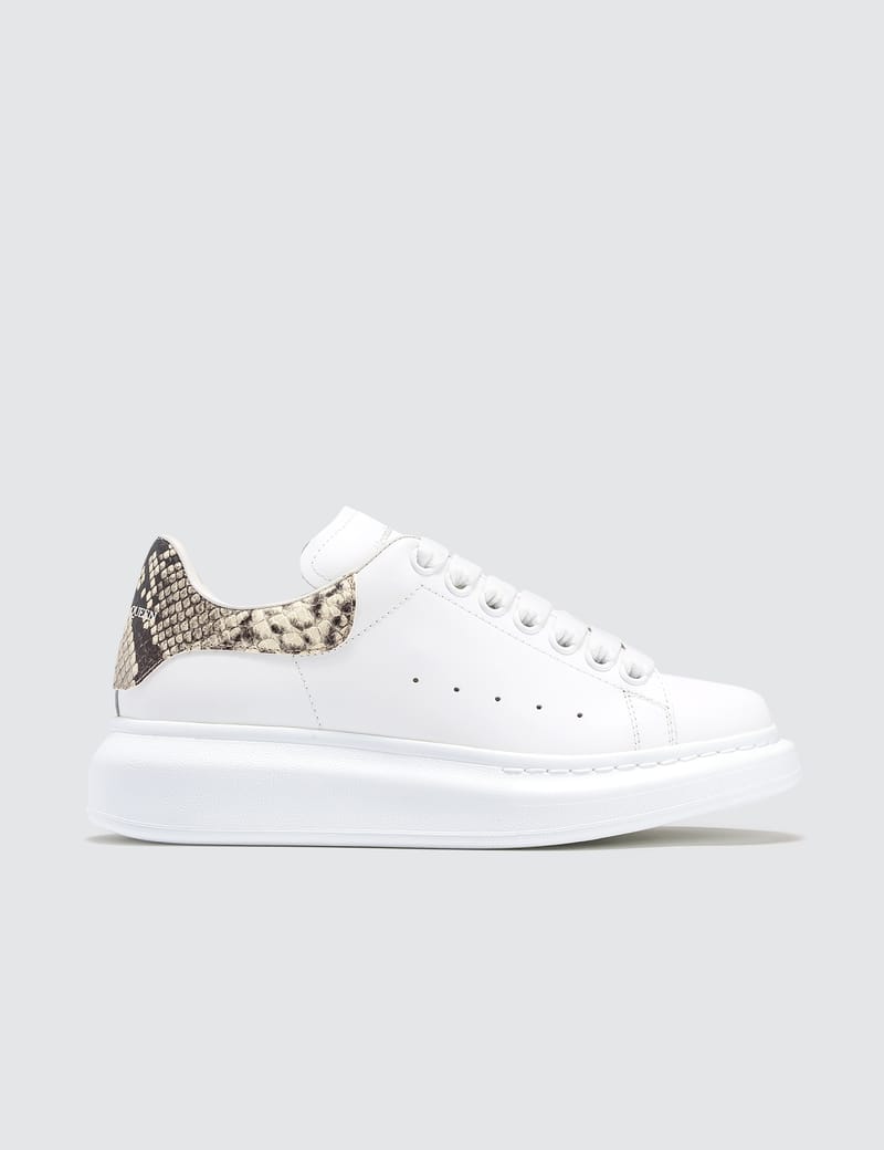 Alexander mcqueen snakeskin sneakers sale