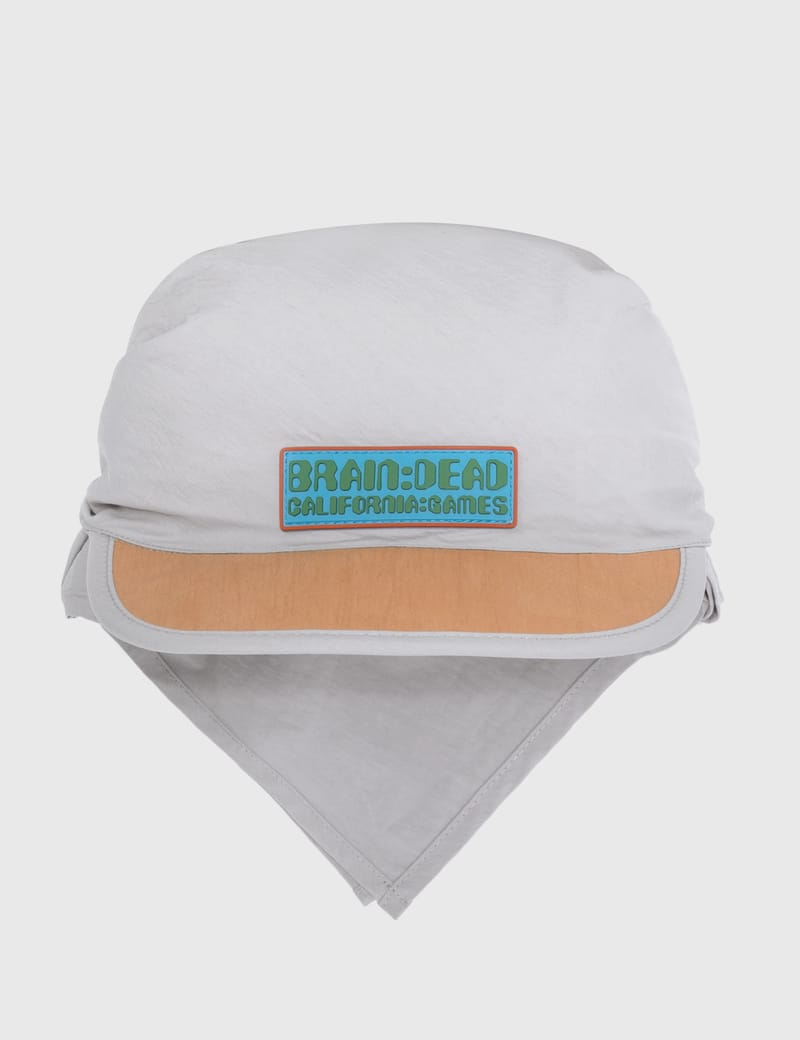 【美品】 THE NORTH FACE × BRAINDEAD ハット ホワイト The North Face × Brain Dead X TNF Bucket Hat vintage white f