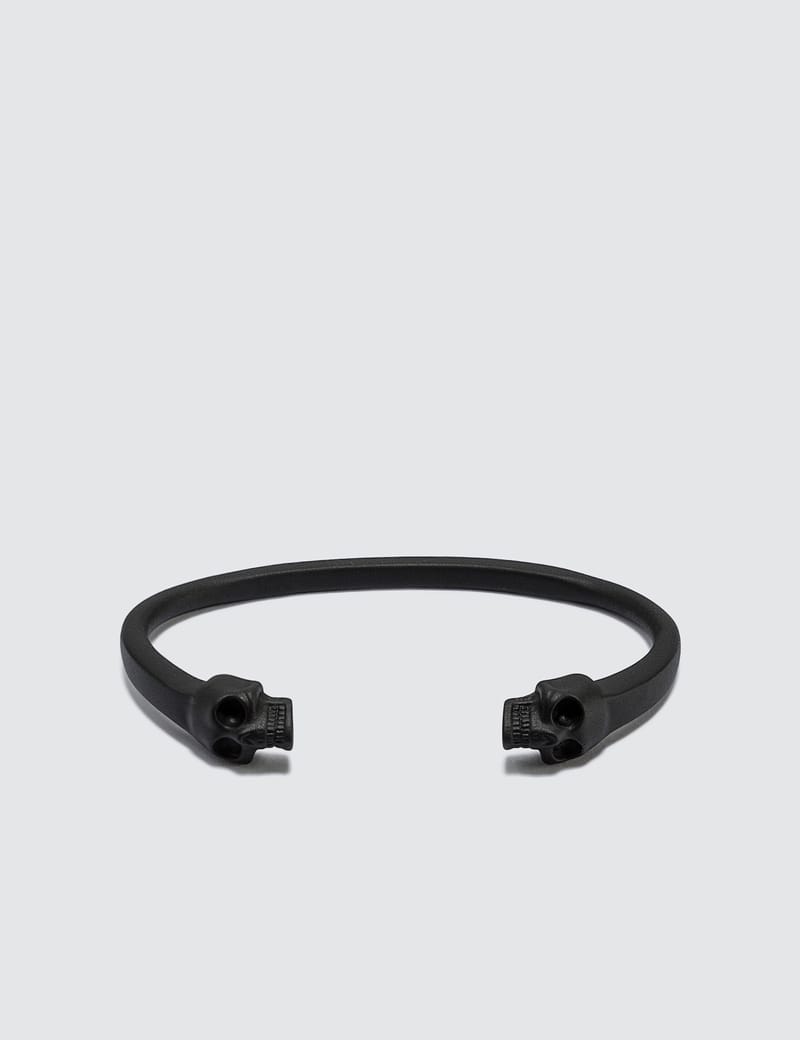 Alexander McQueen - Twin Skull Bracelet | HBX - Globally