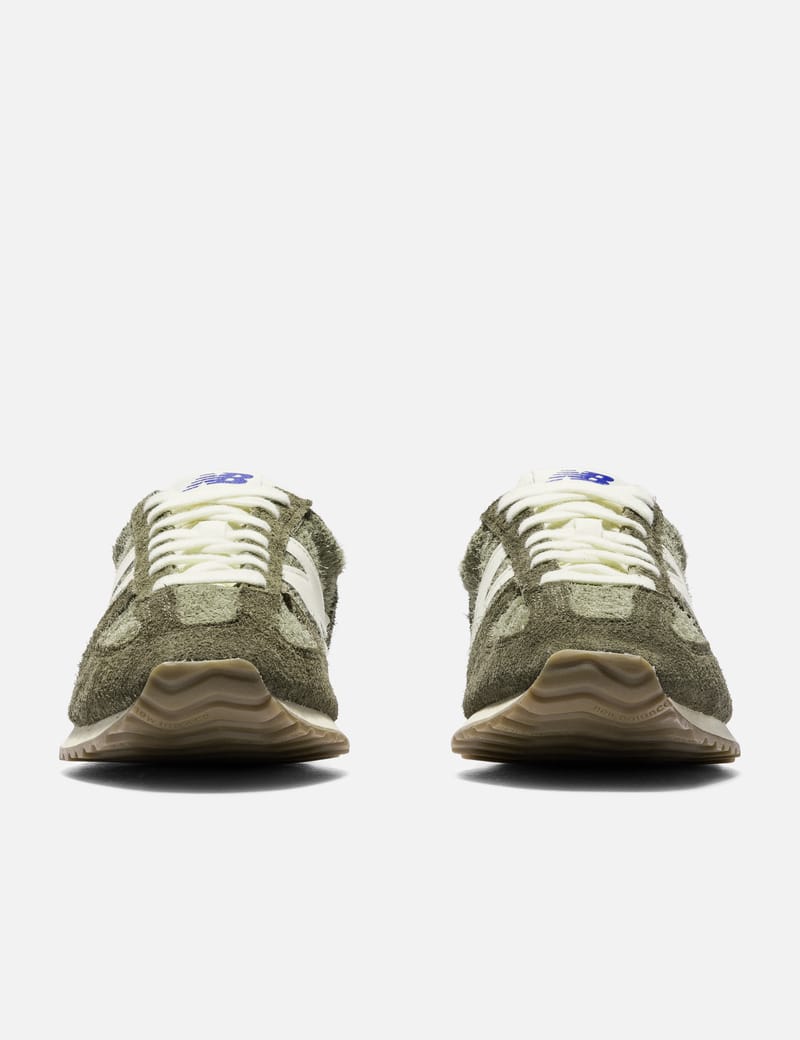 New Balance 471 - 起毛スエードとEVAミッドソールのグリーン