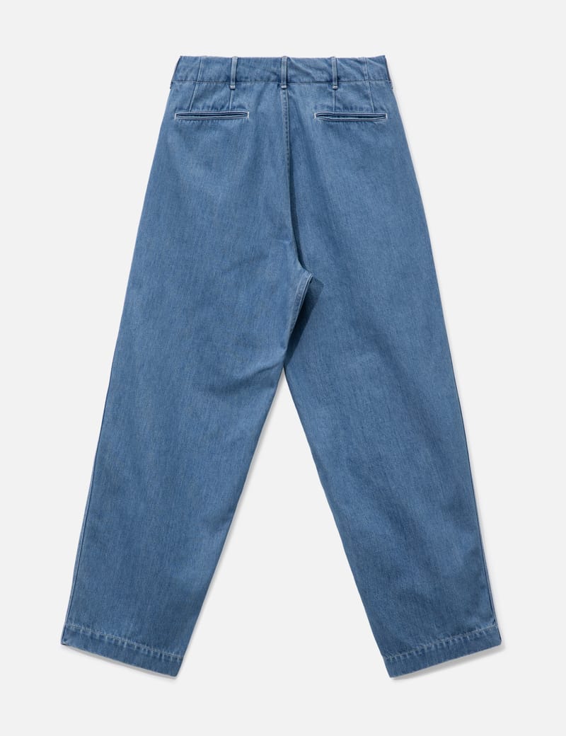 Nanamica - Wide Denim Pants | HBX