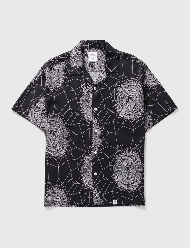 Bedwin & The Heartbreakers - Spider Web Open Collar Shirt | HBX