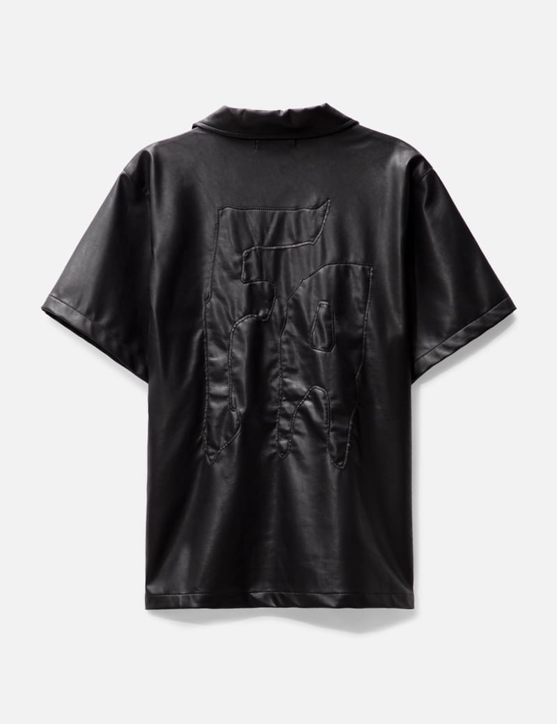 Fucking Awesome - SOW Faux Leather Club Shirt | HBX - Globally