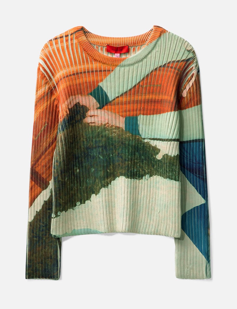 Stüssy - Color Block Sweater | HBX - Globally Curated Fashion and