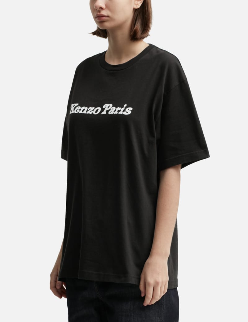 ★関税込★KENZO★VERDY MARKET T-SHIRT BLACK★ Kenzo - 'Kenzo Verdy Market' Genderless Oversized T-shirt