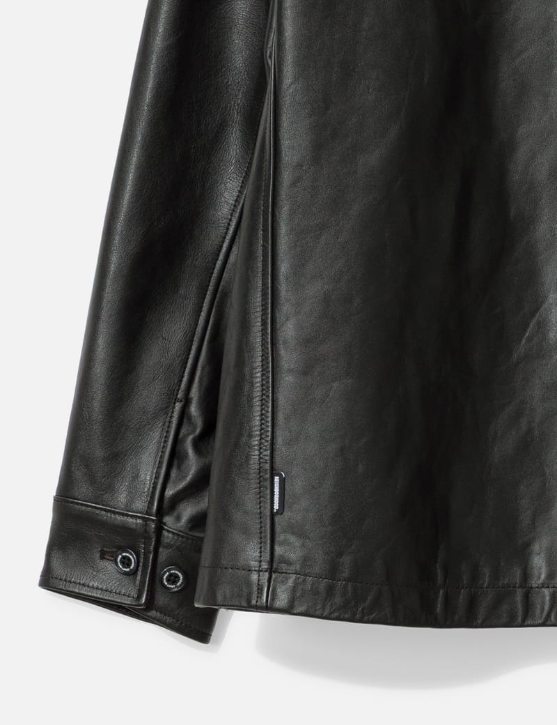 NEIGHBORHOOD - Leather Car Coat | HBX