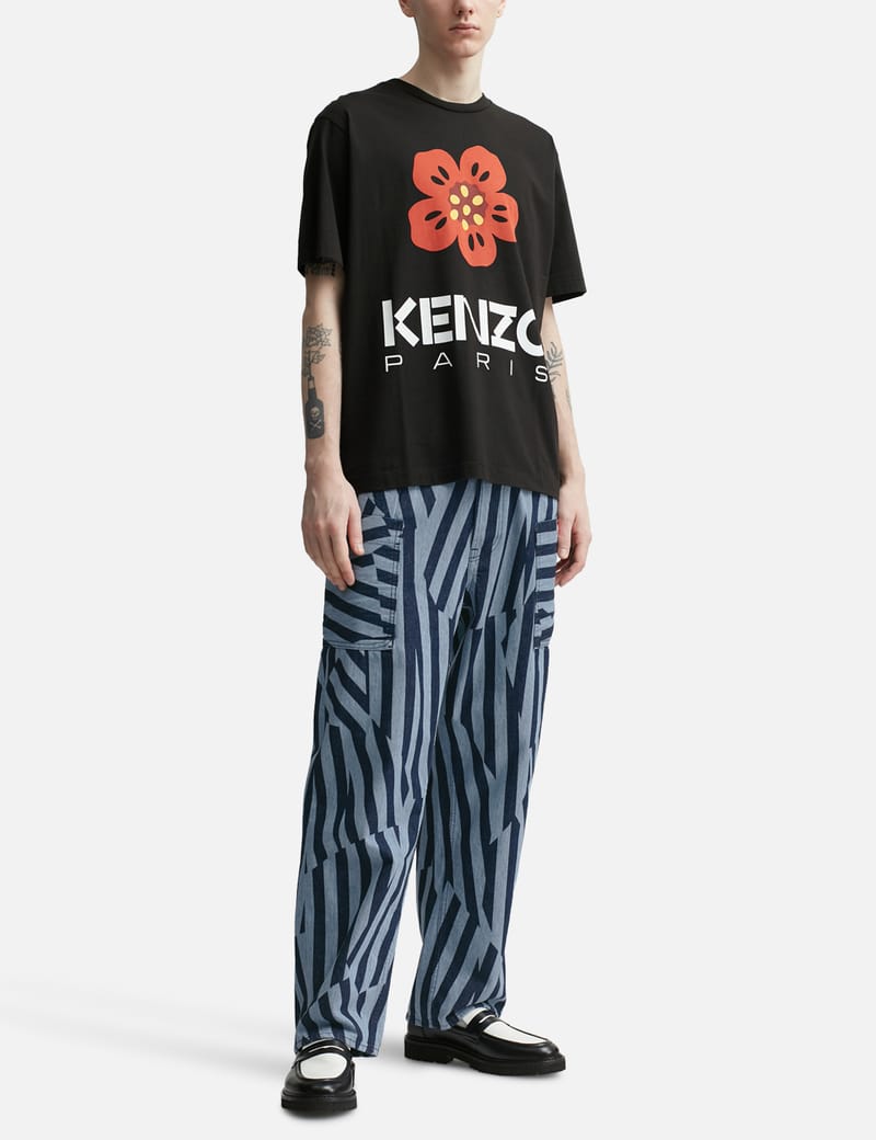 Kenzo - Kenzo Dazzle Stripe Cargo Jeans | HBX - Globally Curated