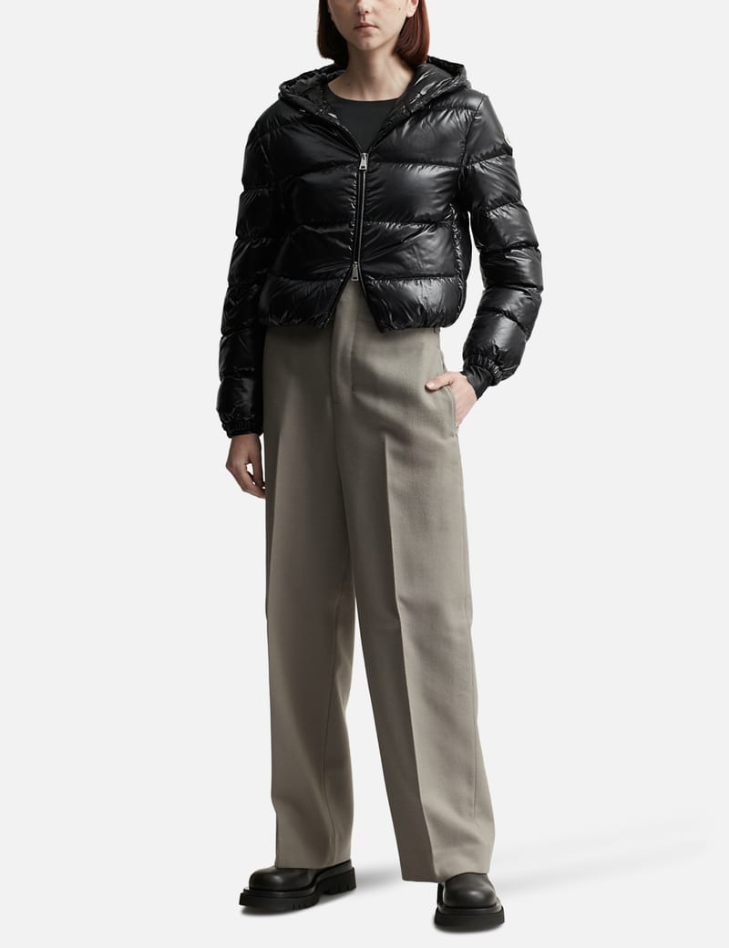 Moncler - BLACK BAYARD SHORT DOWN JACKET | HBX - Globally Moncler - BLACK BAYARD SHORT DOWN JACKET | HBX - Globally