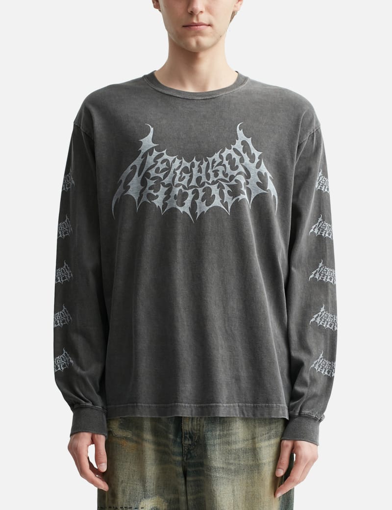 Neighborhood Men's Baseball Shirt in Black Neighborhood