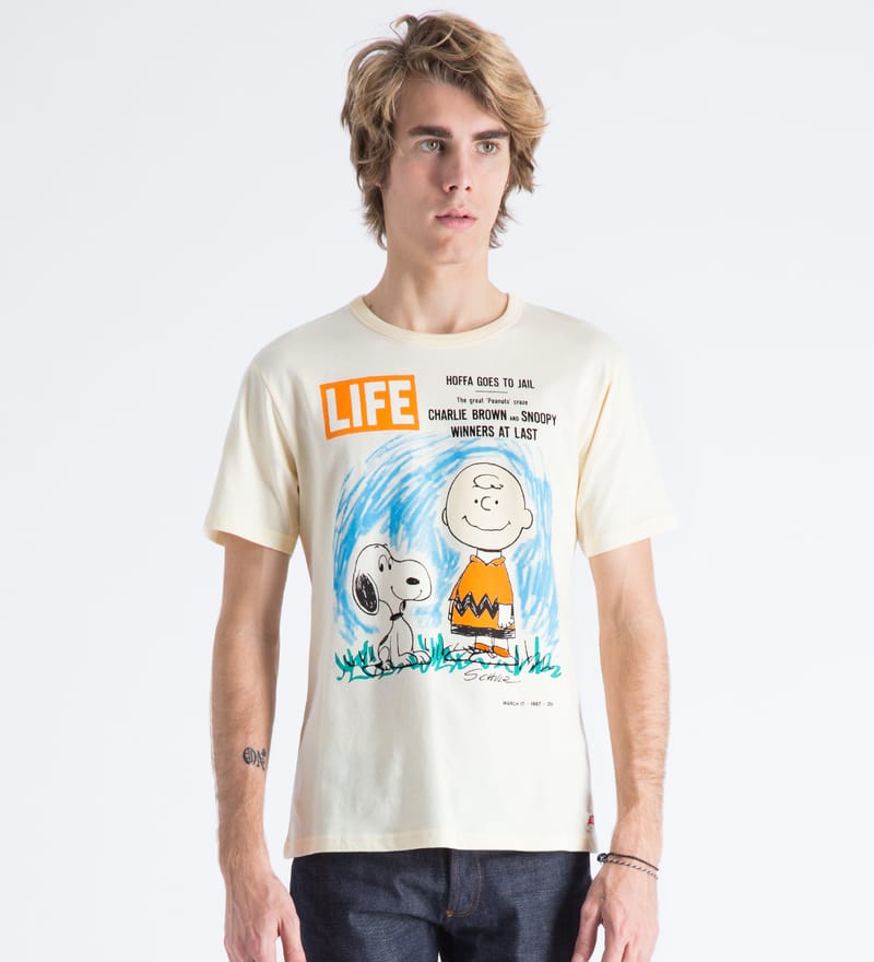 TSPTR - Antique White LIFE x Peanuts S/S T-Shirt | HBX - Globally