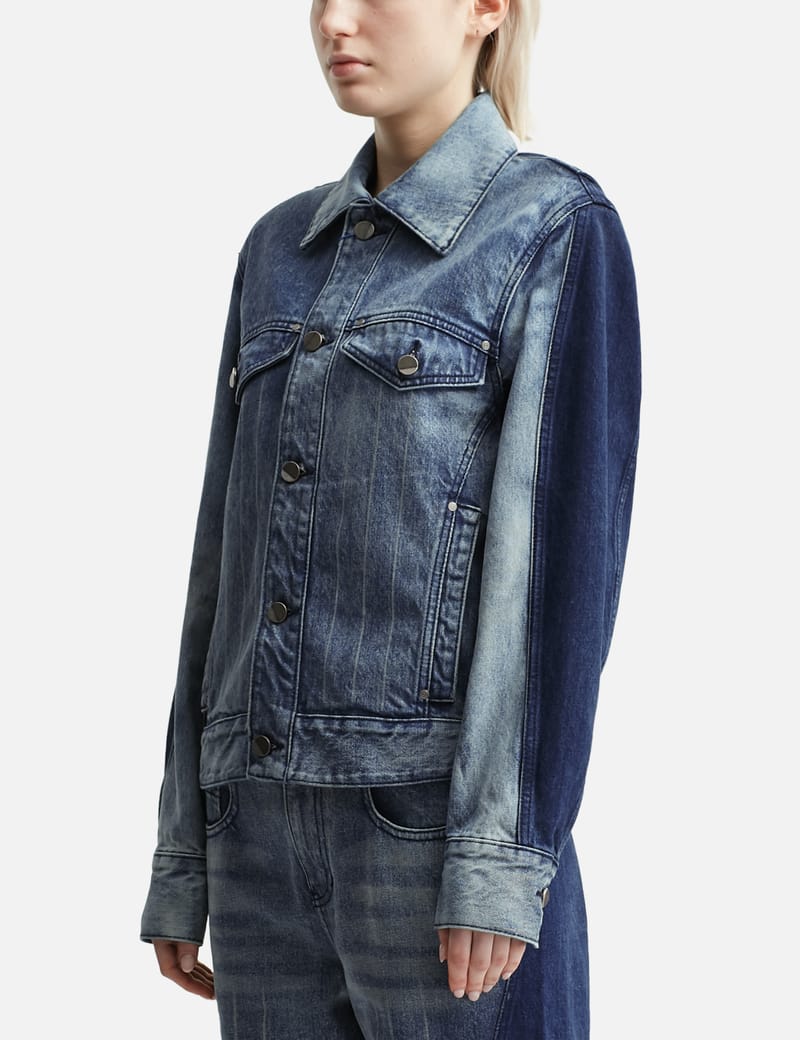 Ader Error - Mix Panel Denim Jacket | HBX - Globally Curated