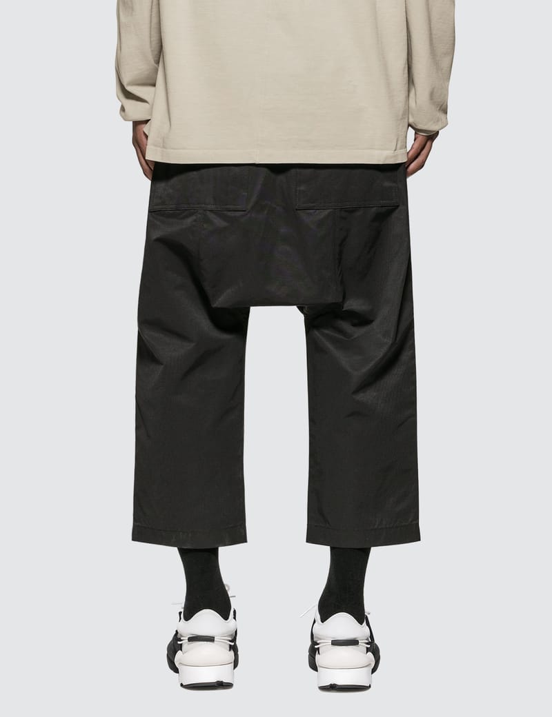 Rick Owens Drkshdw - Drawstring Cropped Pants | HBX