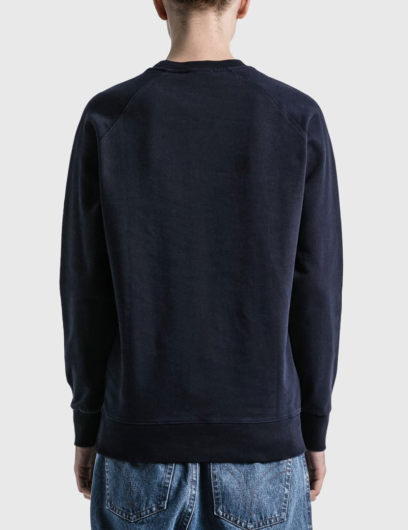 ★関税込★MAISON KITSUNE★ALL RIGHT FOX PATCH SWEATSHIRT★ Maison Kitsuné - All Right Fox Patch Classic Sweatshirt