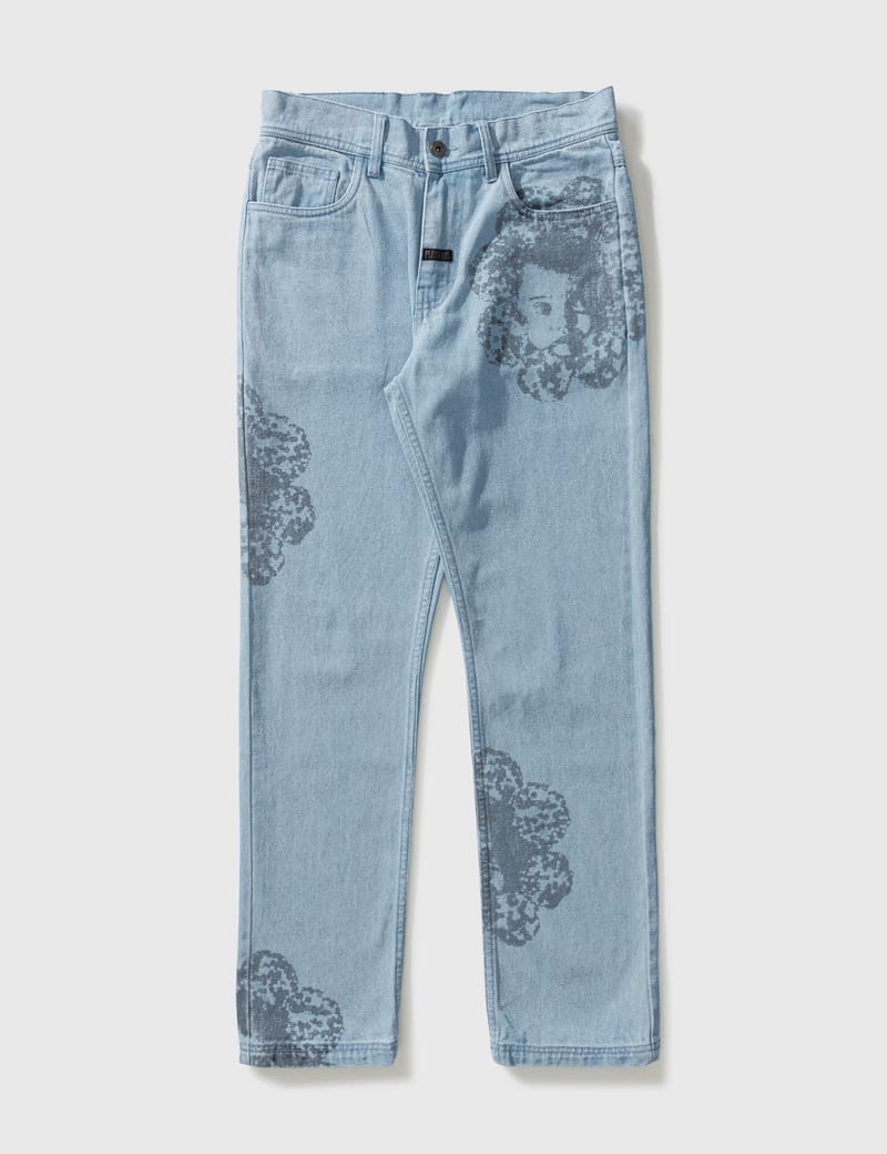 Pleasures - Special Printed Denim Pants | HBX - Globally Curated