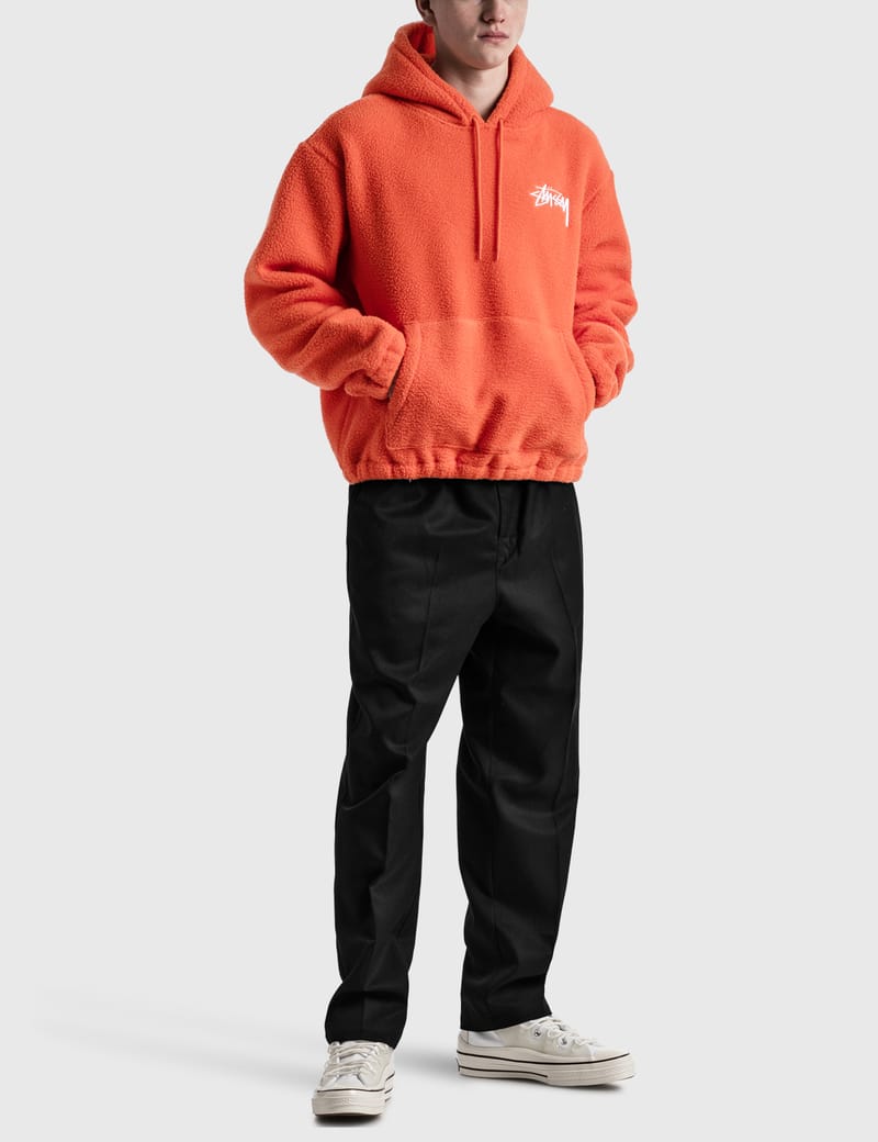 パーカー stussy Bronson Polar Fleece Hood Stüssy - Bronson Polar Fleece Hoodie | HBX