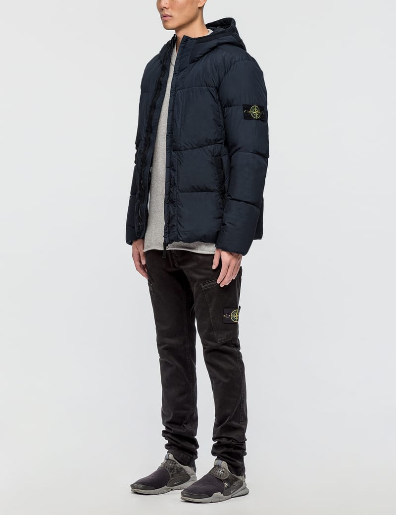 Stone Island - Crinkle Reps Ny Down Jacket | HBX