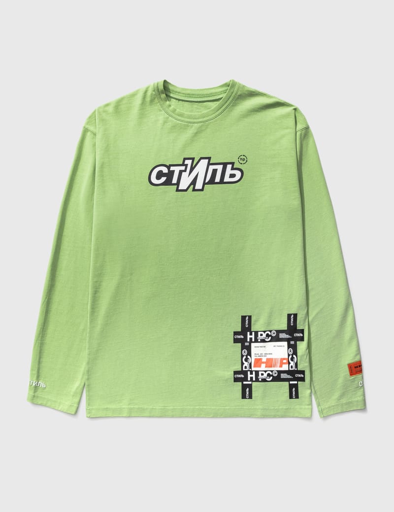 HERON PRESTON® - CTNMB ロングスリーブ Tシャツ | HBX - ハイプ ...