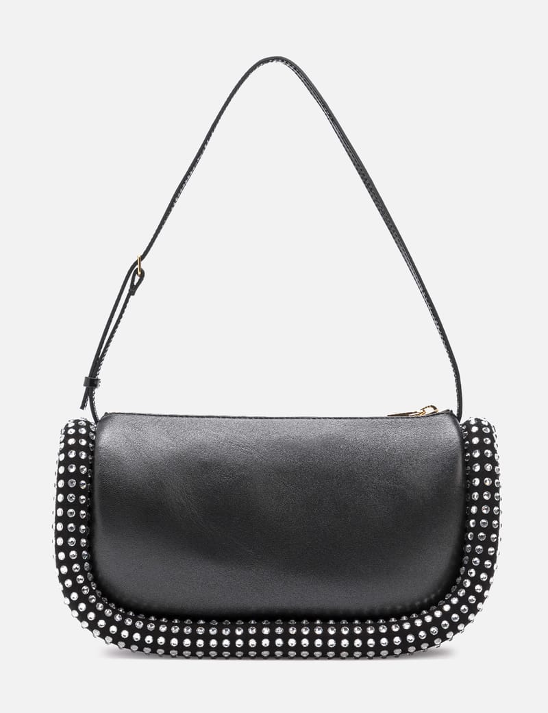 JW Anderson - Bumper-15 Leather Shoulder Bag with Crystal