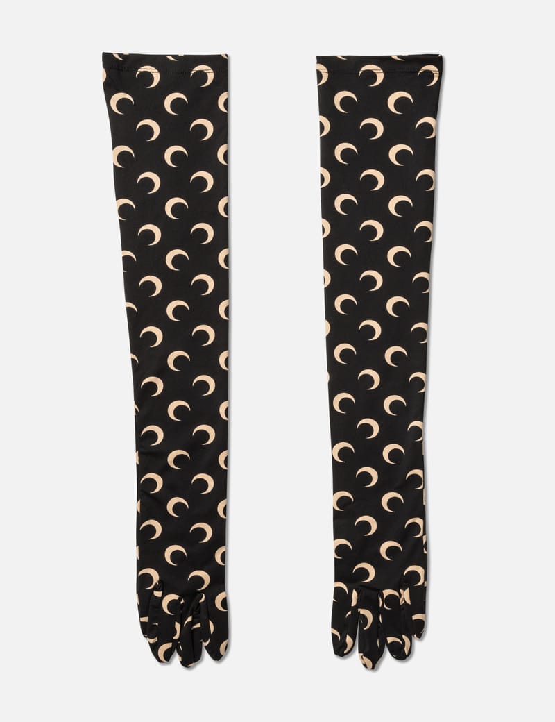 ◆Marine Serre◆All Over Moon リジェネレイト グローブ Regenerated All Over Moon Gloves • Marine Serre