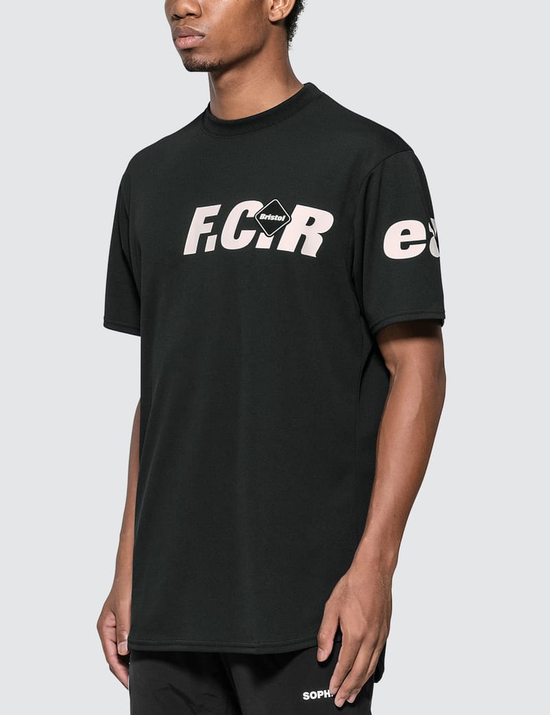 F.C. Real Bristol - Straddle Logo Tour T-shirt | HBX - Globally