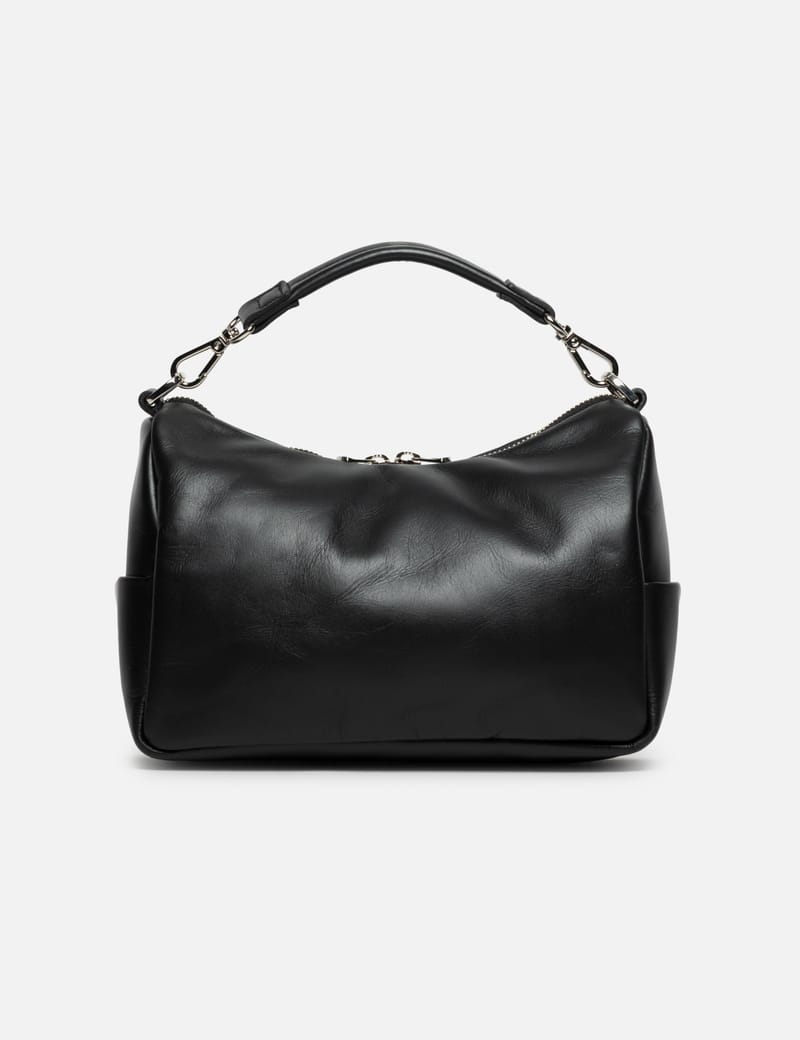 CLESSTE PADDED FLAP HOLIDAY BAG - Padded nylon bag with magnetic