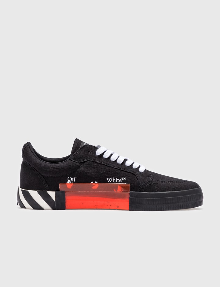 Off-white Low Vulcanized Canvas In Black | ModeSens