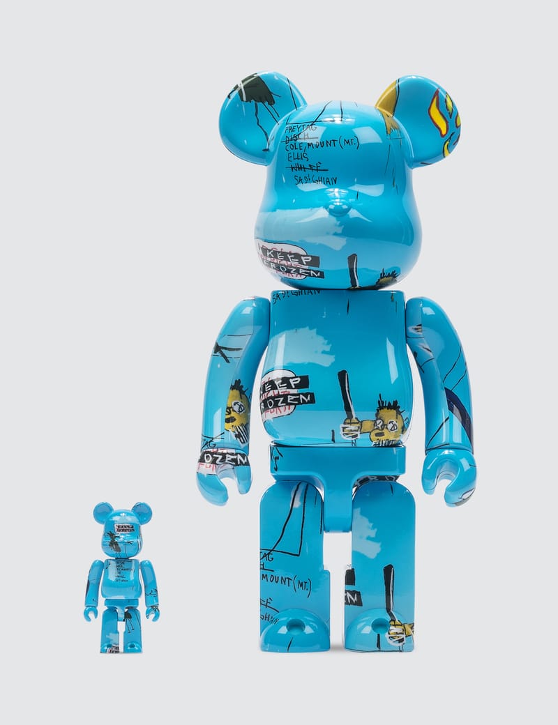Andy Warhol x Jean-Michel Basquiat #4 400% Bearbrick by
