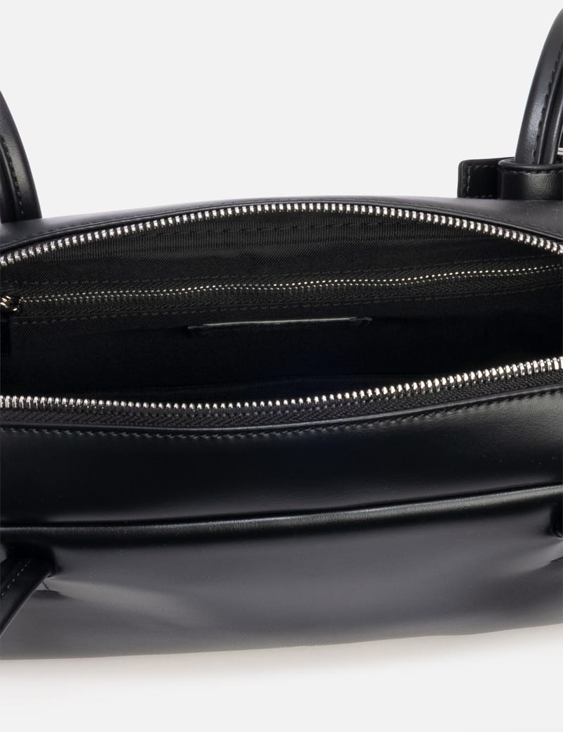 STAND OIL More Baguette Bag - Sleek black faux-leather baguette